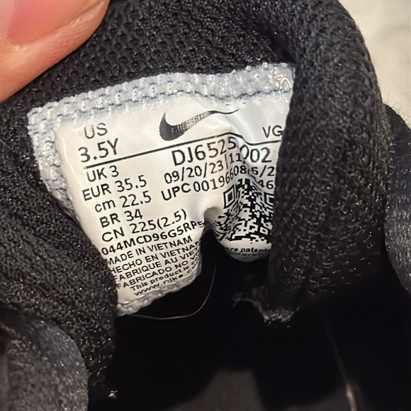 Nike Alpha Huarache Keystone Low Rubber Baseball Cleats Size 3.5Y - Picture 6 of 7